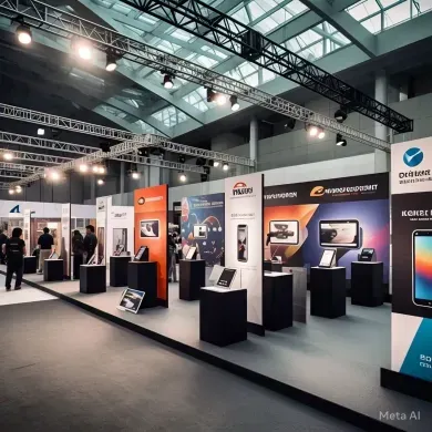 Warga Jakarta Padati Pameran Handphone Terbaru